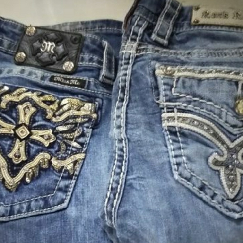Miss me and rock revival jeans . No Flaws 40$ each